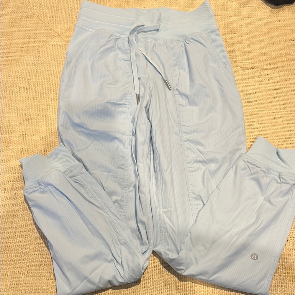 Lululemon Light Blue dance studio Joggers sz 2
